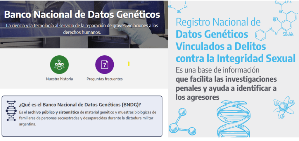 Recorrido socio-histórico por la creación del Banco Nacional de Datos Genéticos y el Registro Nacional de Datos Genéticos Vinculados a Delitos Sexuales en&nbsp;Argentina
